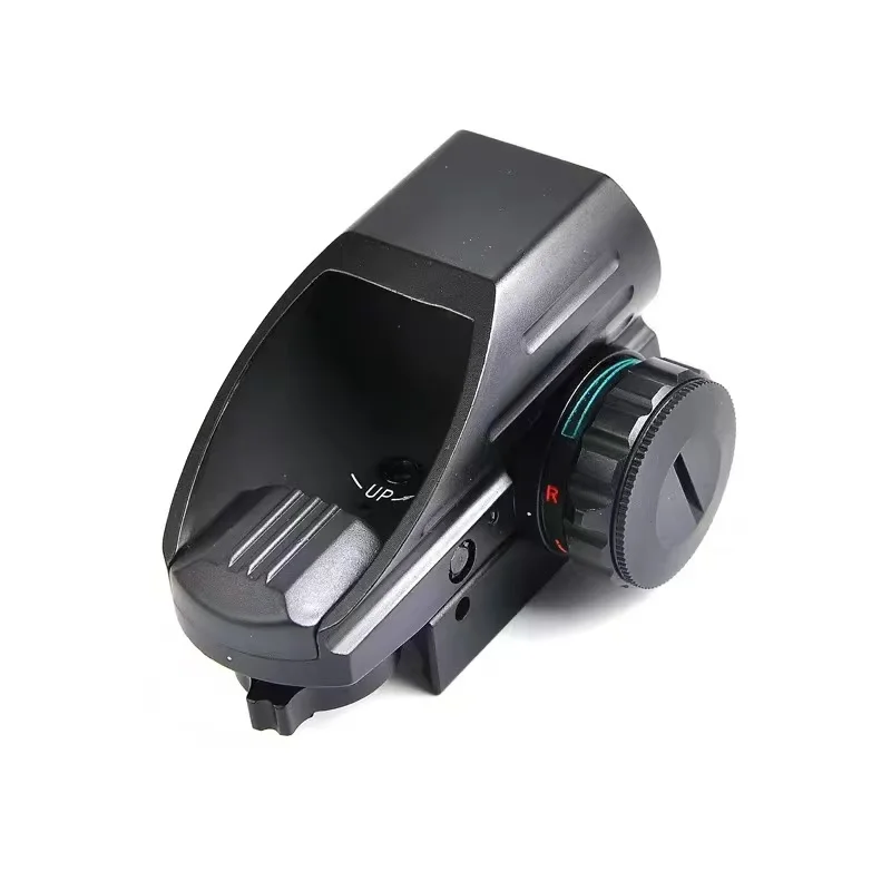 HD103 1x22x33 منظر نقطة حمراء/خضراء - 4 بصريات شبكاني، حامل السكك الحديدية 20 مم - مفتاح تشغيل وإيقاف كوليماتور للتصوير الدقيق