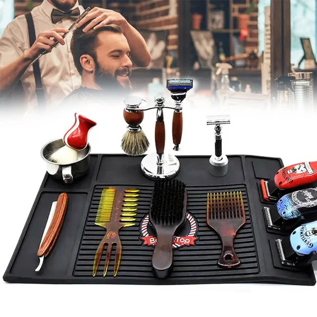 Custom barber mats for clippers sale