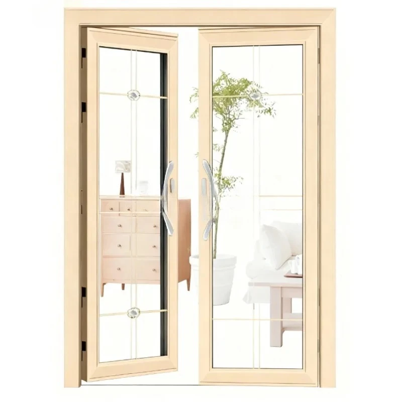 

Customized Modern Living Room Balcony Aluminum Swing Folding PT Door Sliding PT Door Space Saving Durable For Home Decoration