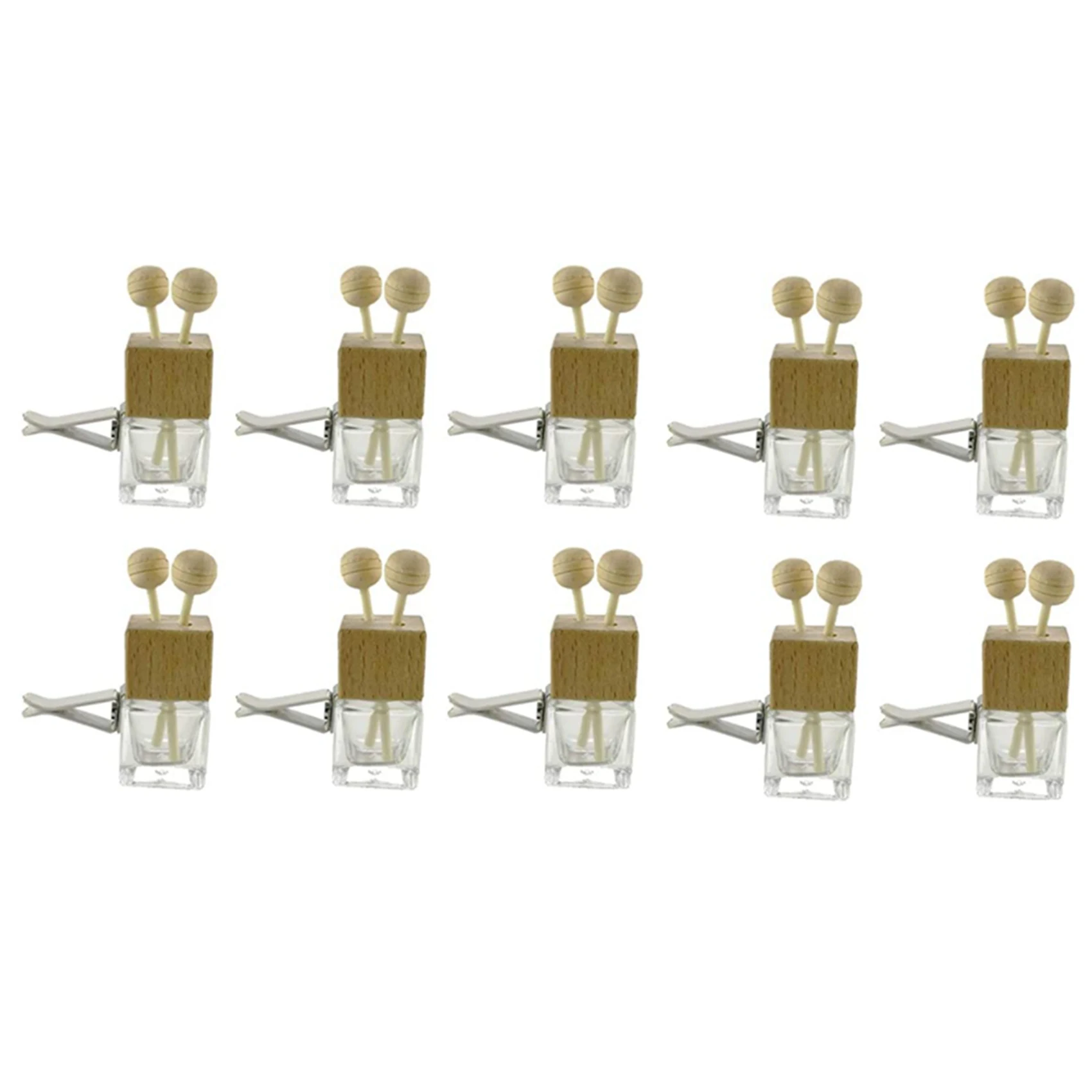【PASSIONE 】40Pcs Car Perfume Vent Clip Auto Air Outlet Perfume Bottle Remove Odor Essential Oil Diffuser Aroma Fragrance Diffuse