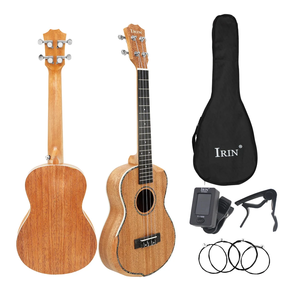 

Professional Ukulele 26 Inch Mahogany 4 Strings Ukulele Guitar with Bag Case Parts Mini Acoustic Guitar Beginner Instrument