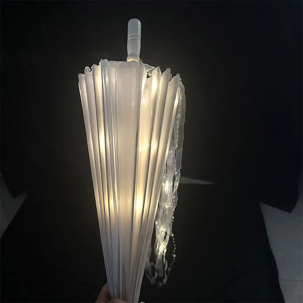 اليدوية LED الصينية اليابان الغزل مظلة متعددة الأنماط قطر 70/82 سنتيمتر تأثيري العتيقة الرقص مظلة التصوير الدعائم #5