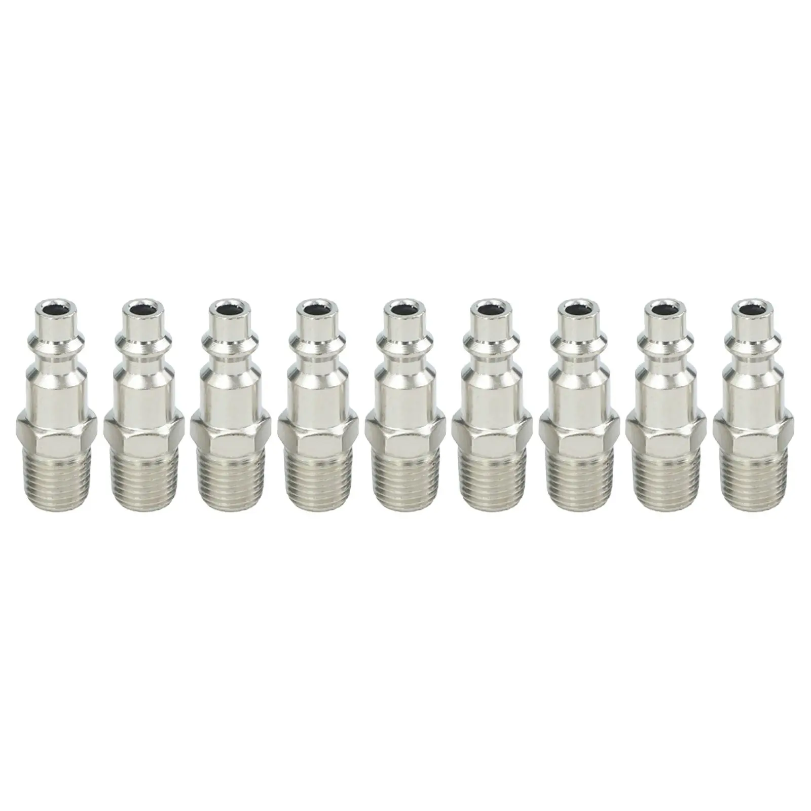 Air Hose Quick Coupler Set of 20 Pieces with 1/4 NPT Steel Connectors Including Female and Male Fittings  Air