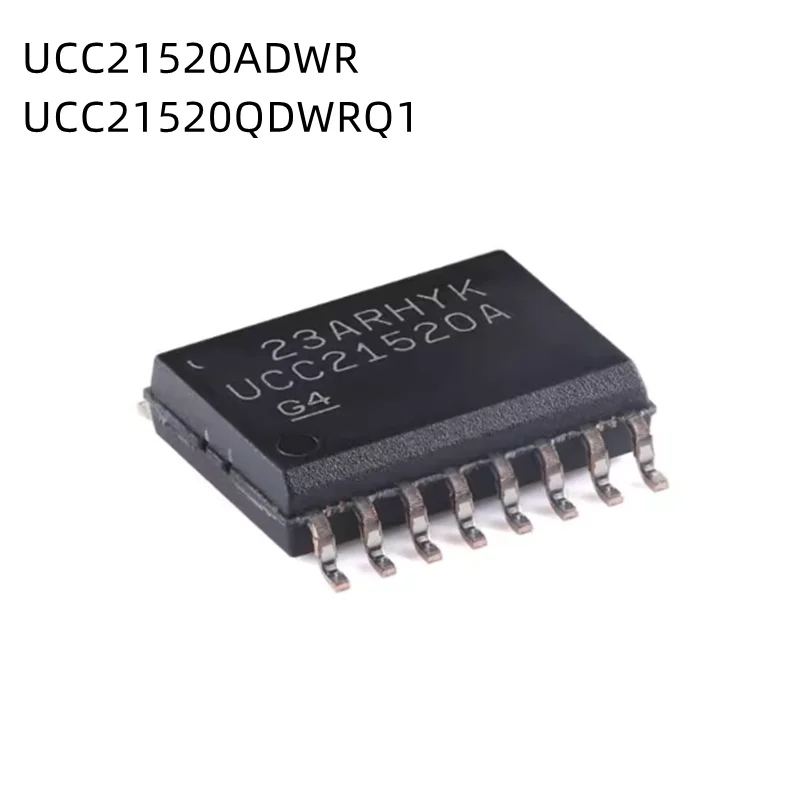 

10Pcs/Lot UCC21520A UCC21520Q UCC21520ADWR UCC21520QDWRQ1 SOP-16 New Original chip