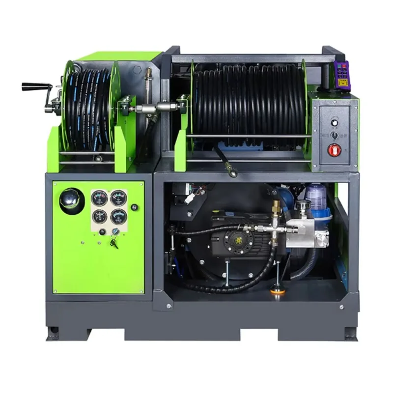 High Torque Diesel Pipeline Unclogging Machine Municipal Drain Dredger Factory Wastewater Pipe Maintenance Equipment