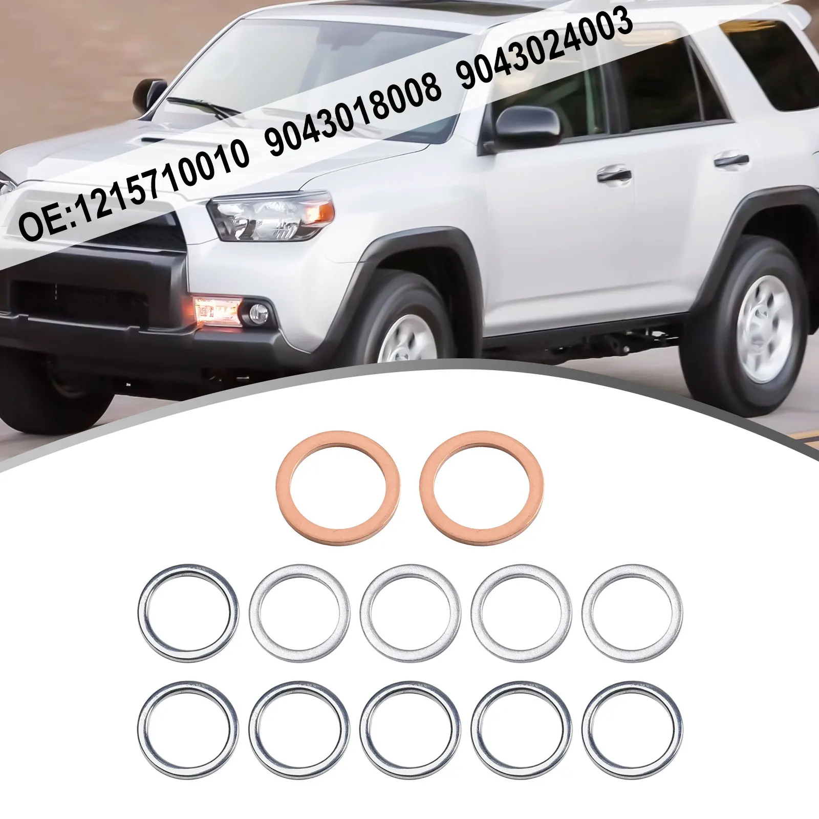 Solusi pencuci Gasket dirancang khusus untuk jajaran Toyota termasuk yang populer untuk Tacoma (model '08 '16)