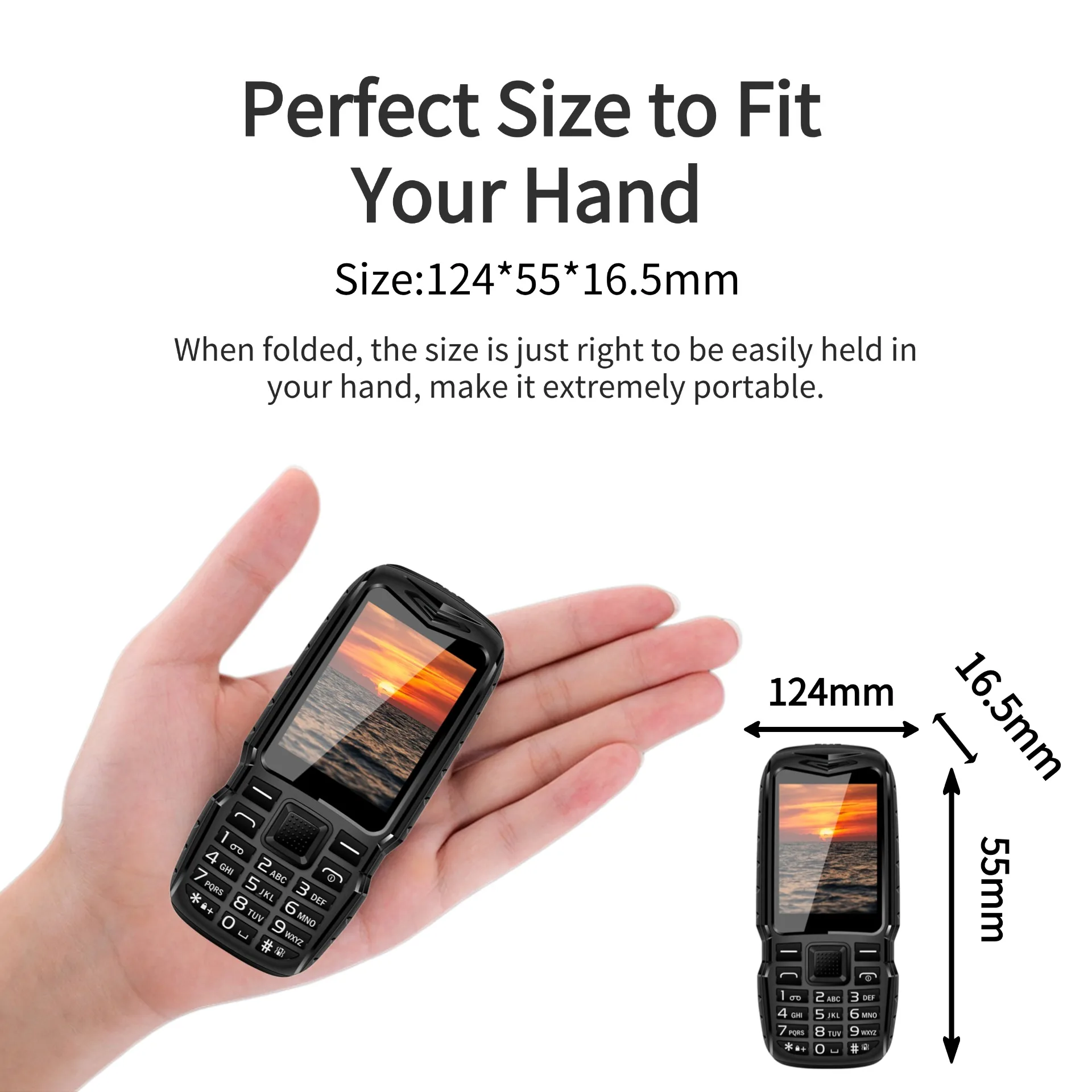 Mafam N6700 Budget Phone Large Button Senior Phone GSM 2G Loud Speaker 2.4" Large Display Bluetooth Thin Mobile Phones Unlocked