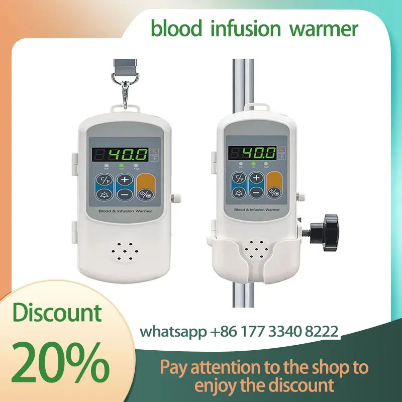 Human Vet Transfusion Heater Hospital Veterinary Thermostat Fluid Warming Portable Blood infusion Warmer