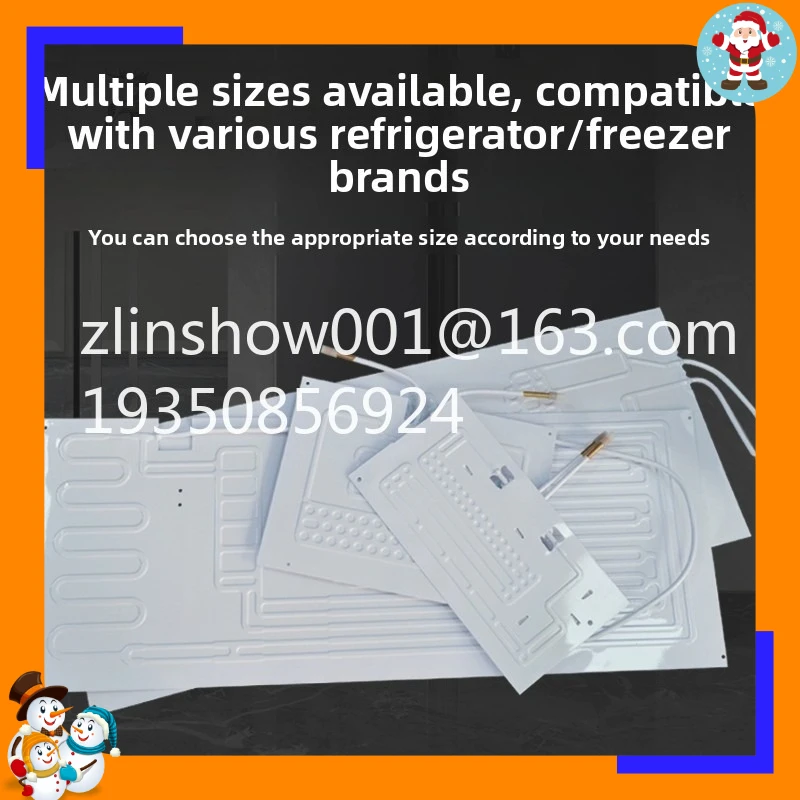Evaporation plate inflated display cabinet, refrigerated fresh-keeping cabinet general aluminum plate