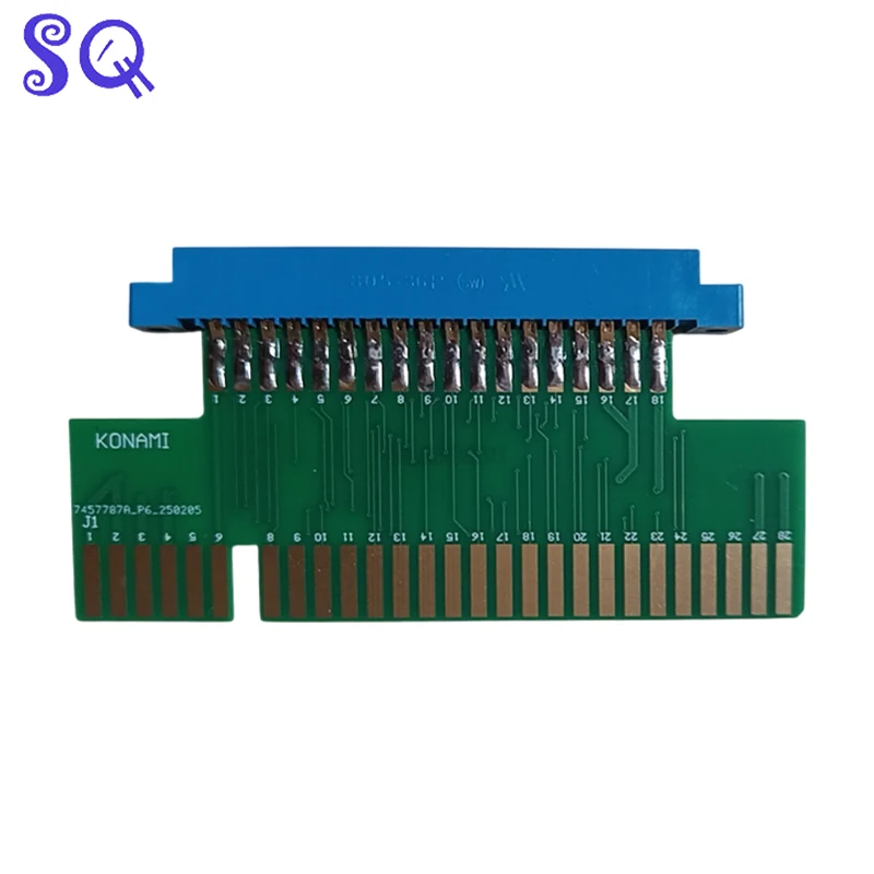 Płytka konwersji Jamma 36P na 56P obsługuje gry Jail Break / Jackal / The End
