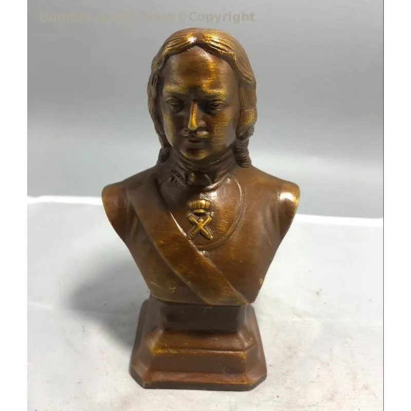 

Collection Russia Russian Empire Emperor KING Peter the Great Peter I Bronze sculpture statue Romanov Dynasty Saint Petersburg