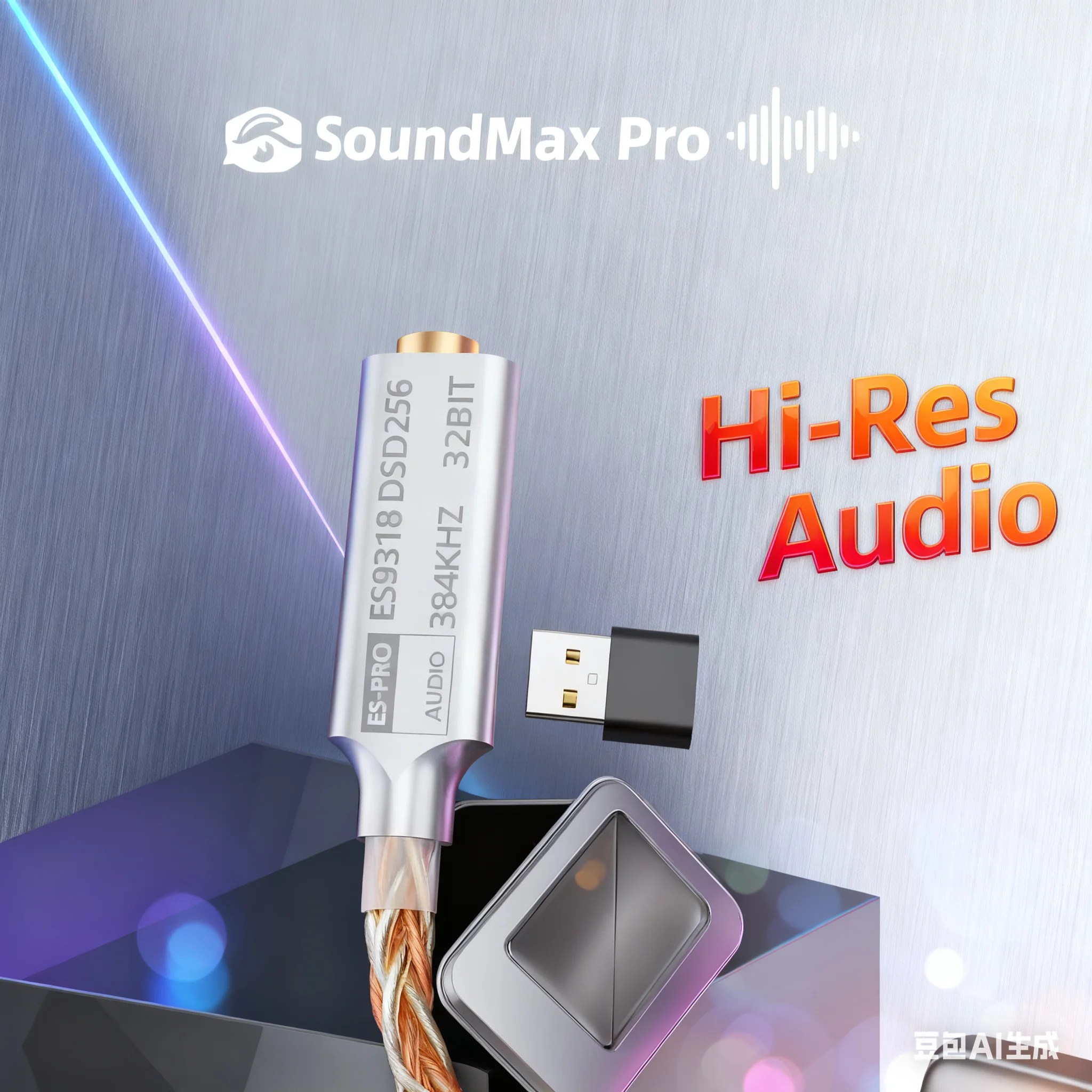 

Усилитель для наушников Type-C DAC — чип ES9318, выход 180 мВт при 32 Ом, звук Hi-Res Plug & Play для Android, ноутбука, планшета