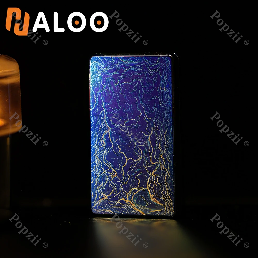 HALOO PLAYER Storm Titanium EDC Mechaniczny Magnetyczny Slider Antystresowy Zabawka do Fidgetowania Gadżety do Redukcji Stresu w Biurze Zabawki Przeciwdziałające Lękowi