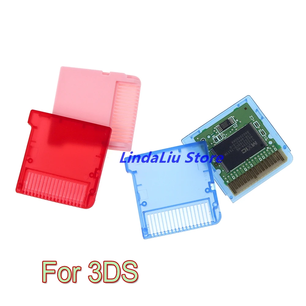 1 قطعة صندوق بطاقات الألعاب الشفافة شل ل نينتندو 3DS غطاء مبيت خرطوشة واضحة