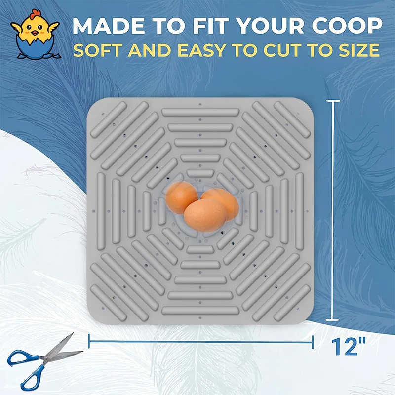 

Chicken Egg Breeding Pad Laying Mat Heating Nesting Soft Poultry Bedding Liners Nest Box Pad For Chicken Birds Reptiles Hamsters