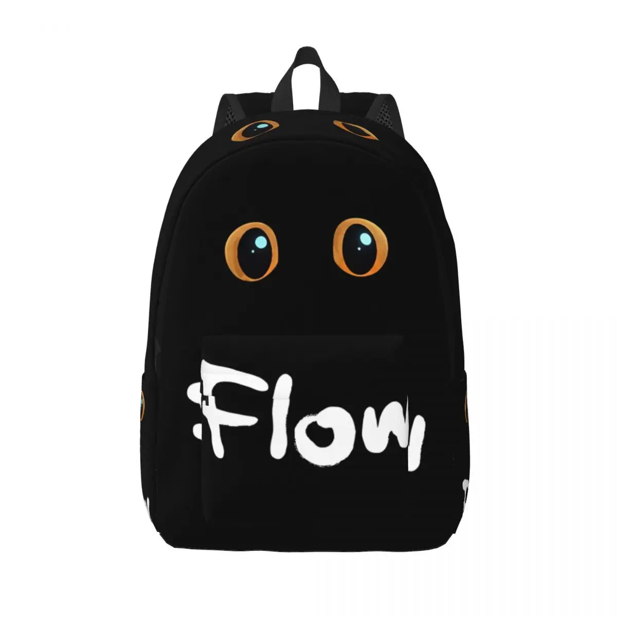 

Cat Movie Flow Movie Backpack for Men Women Casual Student Hiking Travel Daypack College Canvas Bags Durable