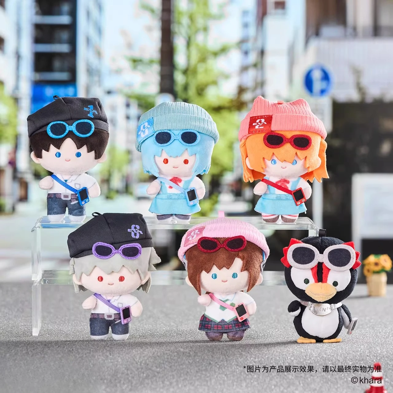 

NEON GENESIS EVANGELION × KAKALOK Fitcheck Магнитный брелок-подвеска с застежкой, фигурка-украшение из EVA, игрушка, подарок