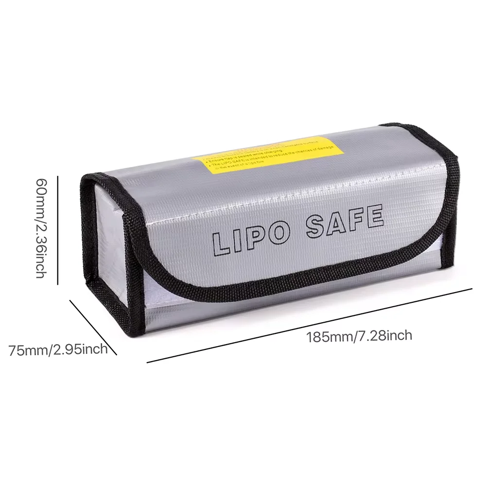 Portable Fireproof Waterproof Lipo Battery Explosion Proof Safety Bag Fire Resistant for RC FPV Racing Drone Car Battery Safe - view 6