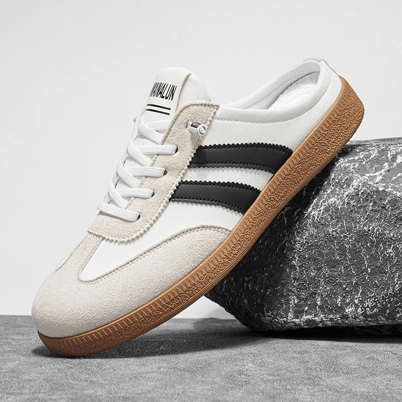 Atmungsaktive Herren-Freizeitschuhe, Skateschuhe, geeignet für Outdoor-Wanderungen, Camping und den täglichen Innenbereich, Sommer-Loafer. – Detail 1