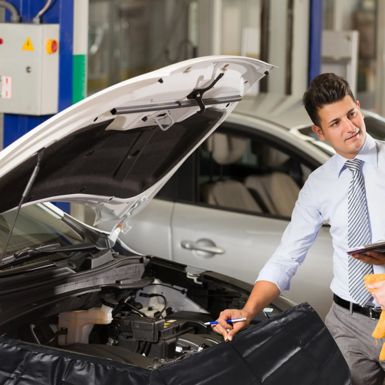 

1Set Magnetic Car Body Protector Work Mat Durable Waterproof Car Repair Cover Scratch Prevention Mechanic Pad