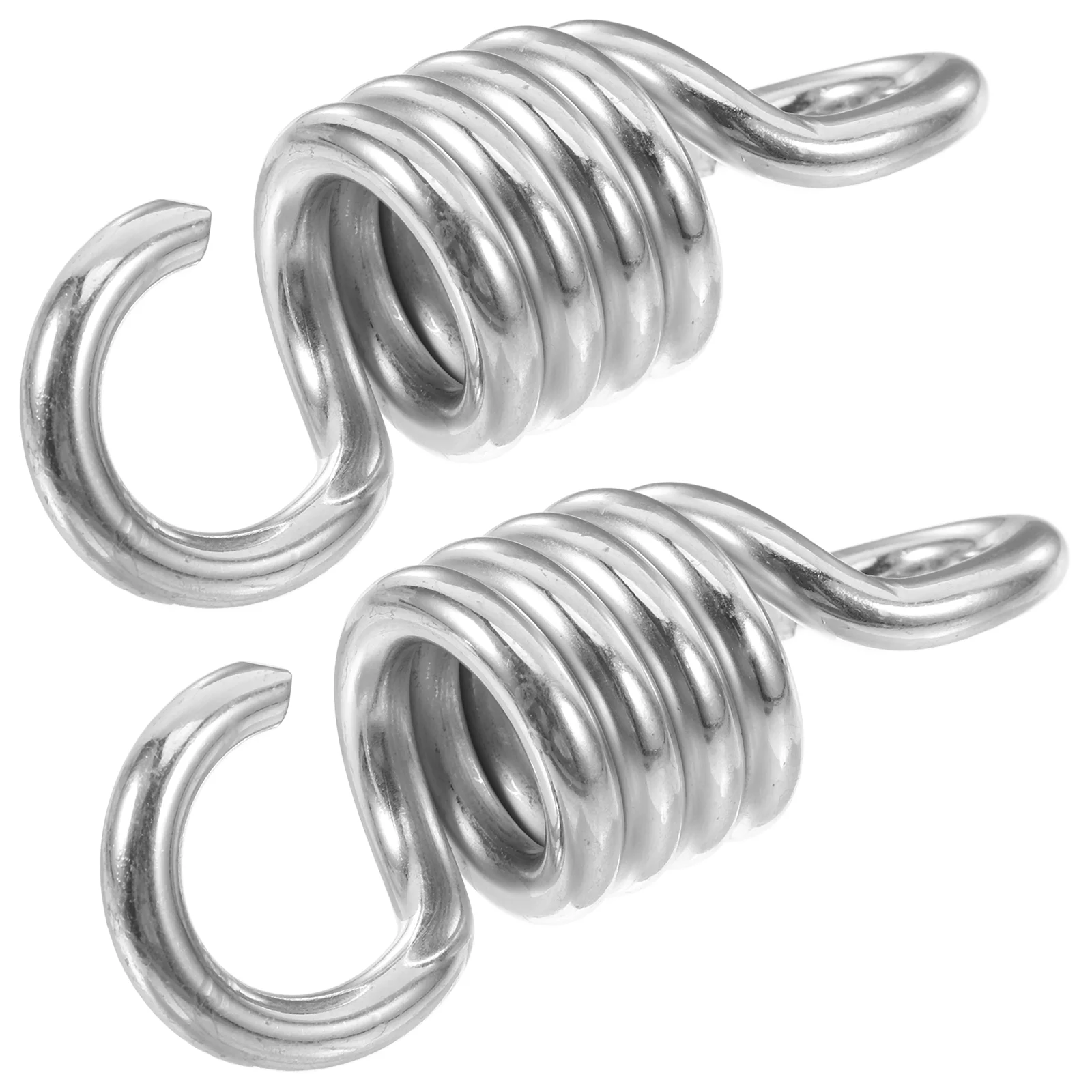 2PCS Tension Spring Heavy Duty Springs Swinging Hammock Chairs Springs Swing Hooks Porch Swing Springs Replacement Hammock Acces