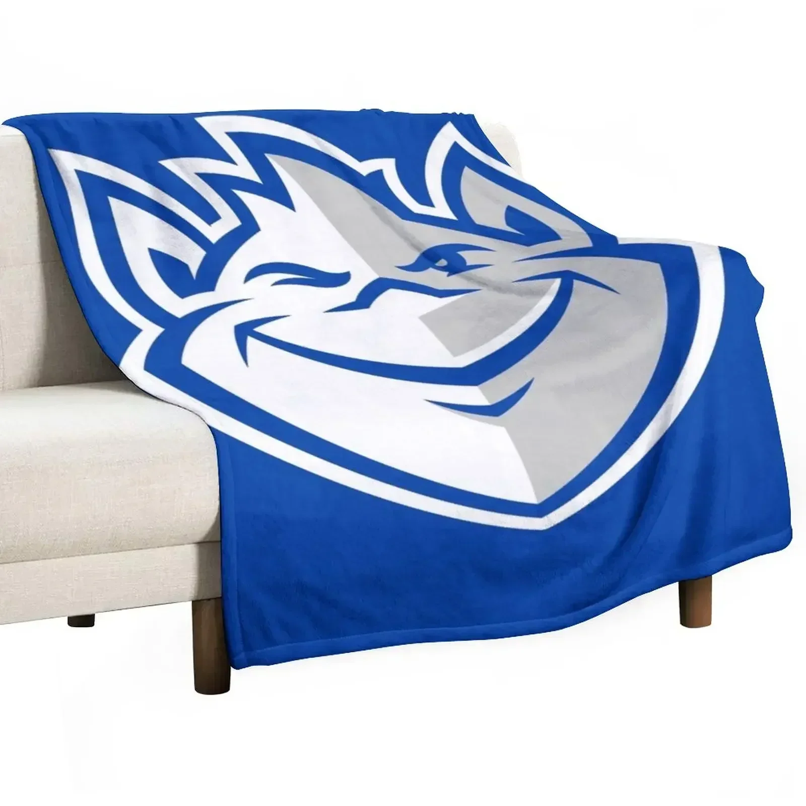 Saint Louis Billikens Throw Blanket Sofa Weighted Hair Soft Plush Plaid Hairys Blankets Sofas Of Decoration Blankets