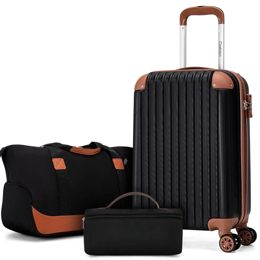 

On Luggage Sets 3 Piece, 20 Inch Luggage 22x14x9 Airline Approved with Wheels and TSA Lock, ABS Lightweight Hardshell Travel Sui
