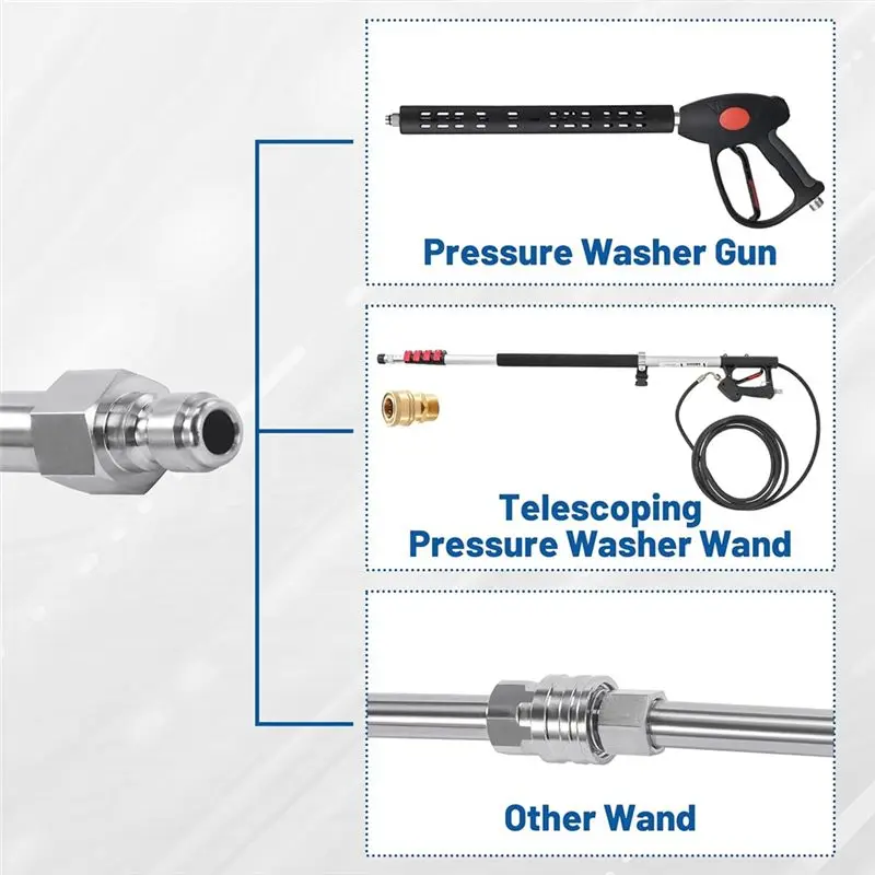AT21-Pressure Washer Extension Wand-Quick Connect 1/4