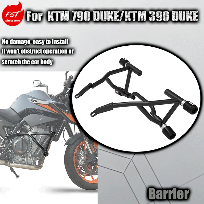 

Fit for KTM 790 Duke Crash Bar, Anti-fall Guard, Racing Bar, KTM 390 Duke Bumper Modification Accessories