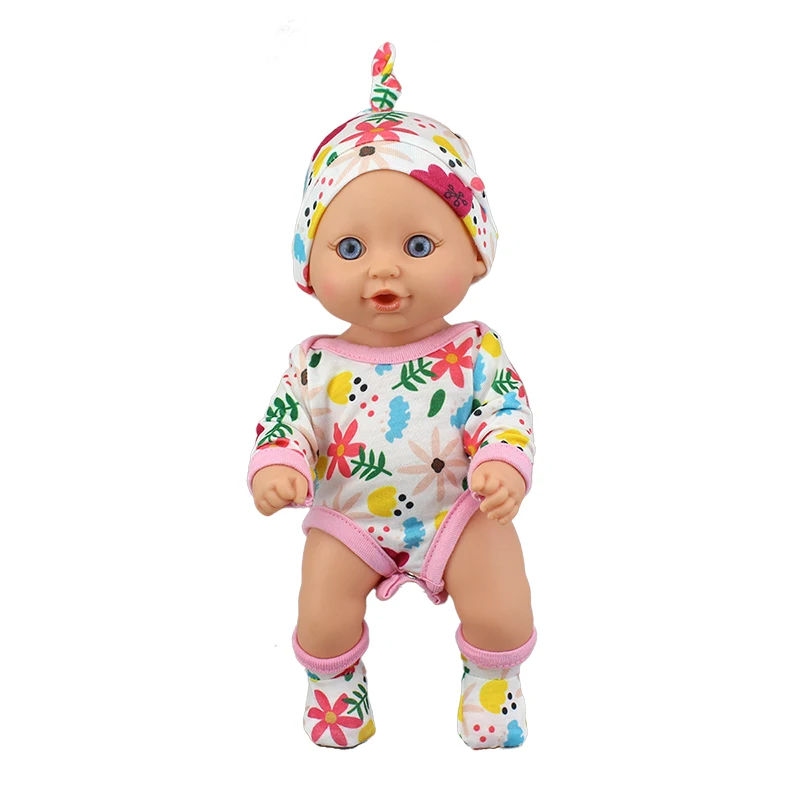 Modny strój na 10 cali Baby Reborn Doll 25cm niemowlęce ubranka dla lalki.