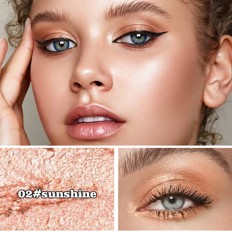 @ ** Lápiz de sombra de ojos resaltador natural con brillo fino y acabado mate para maquillaje de ojos ahumados