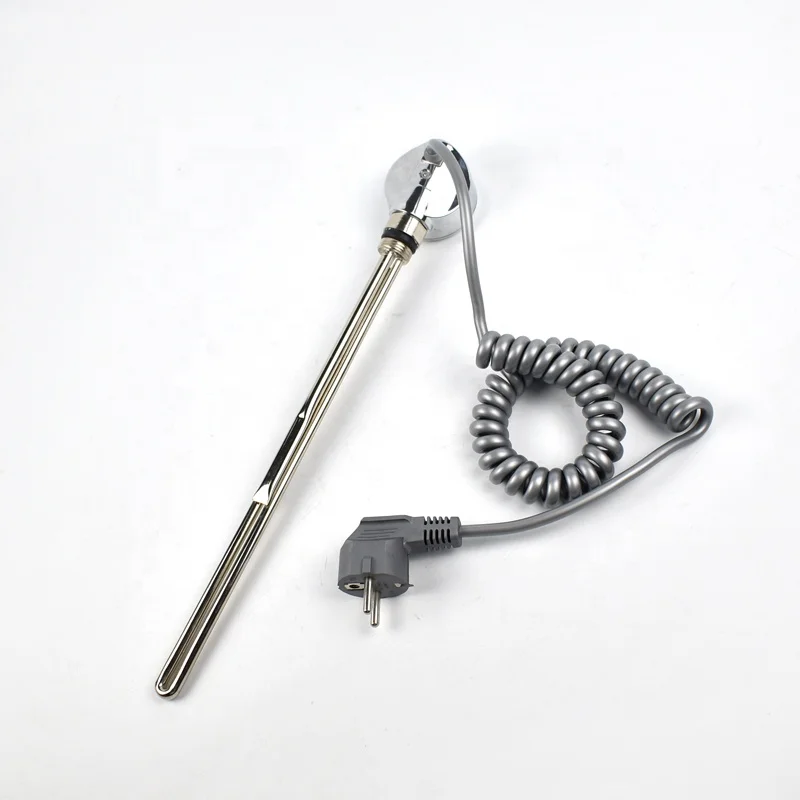 230v 300W 500W 900W 1KW Bathroom Heating Heater Rod for Towel Rack Drying With Thermostat