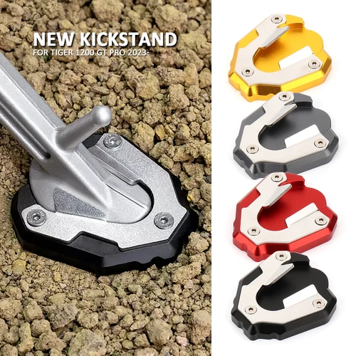 Imagen 1 del producto Accesorios para motocicleta, soporte lateral de aluminio, almohadilla extensible para TIGER 1200 Tiger1200 GT Explorer Tiger 1200 GT Pro 2023