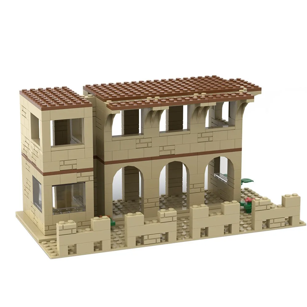 Klocki konstrukcyjne, model architektoniczny domu, zestaw do samodzielnego montażu, zabawka dla chłopców i dorosłych, kreatywny prezent urodzinowy