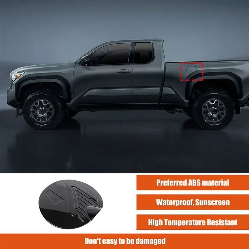 

For Toyota Tacoma 2024+ ABS Fuel Tank Cap Decoration Sticker Car Exterior Modification Accessories