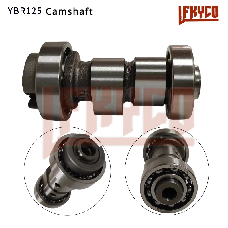 Motor Engine Parts Camshaft for Yamaha YBR125 XTZ YBR 125 YB125Z JS125-6A XTZ125 Cam Shaft Kit Motorcycle Camshafts Accessories