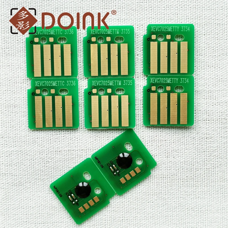 8PCS Chip 106R03733 106R03736 106R03735 106R03734 Metered Version For Xerox Versalink C7020 C7025 C7030 Toner Cartridge