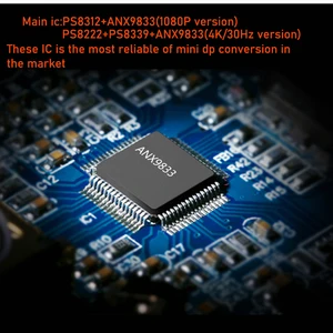 8 최고의 판매 미니 디스플레이 포트에서 HDMI 어댑터 - №7