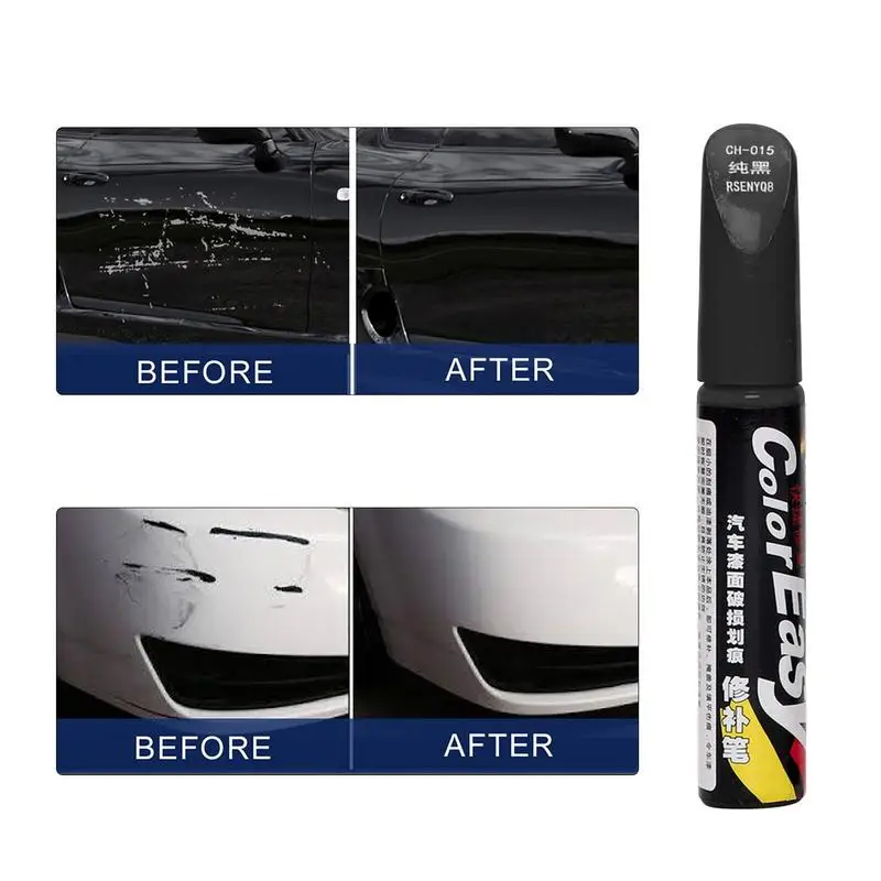 Black Silver White Red Car Paint Scratch Repair Scratch Pen Touch Up Paint Repair Kit Scratch Fill Paint Remover Care Paint Pen