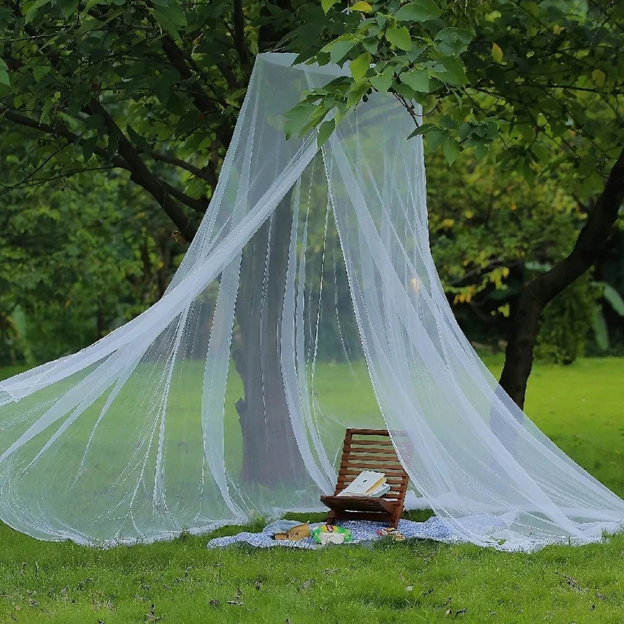 

Outdoor Tourism Mosquito Net, Large Dome Shaped Mosquito Net, Foldable New Full Body Courtyard Outdoor Fishing Nap Bed