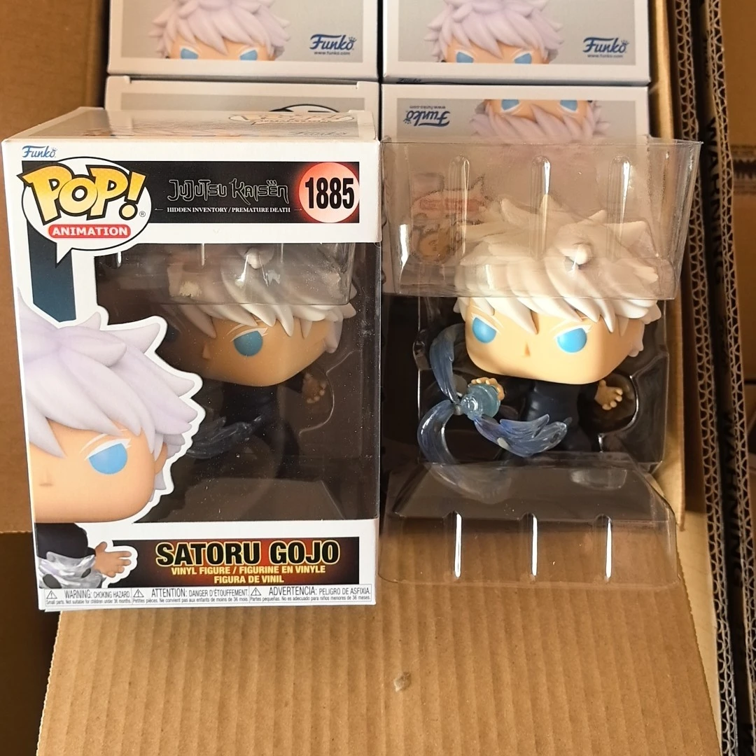 Satoru Gojo (تقنية ملعونة اللفة: أزرق) 1885 Jujutsu Kaisen الشكل FUNKO POP تحصيل طبعة محدودة الديكور لعبة هدية