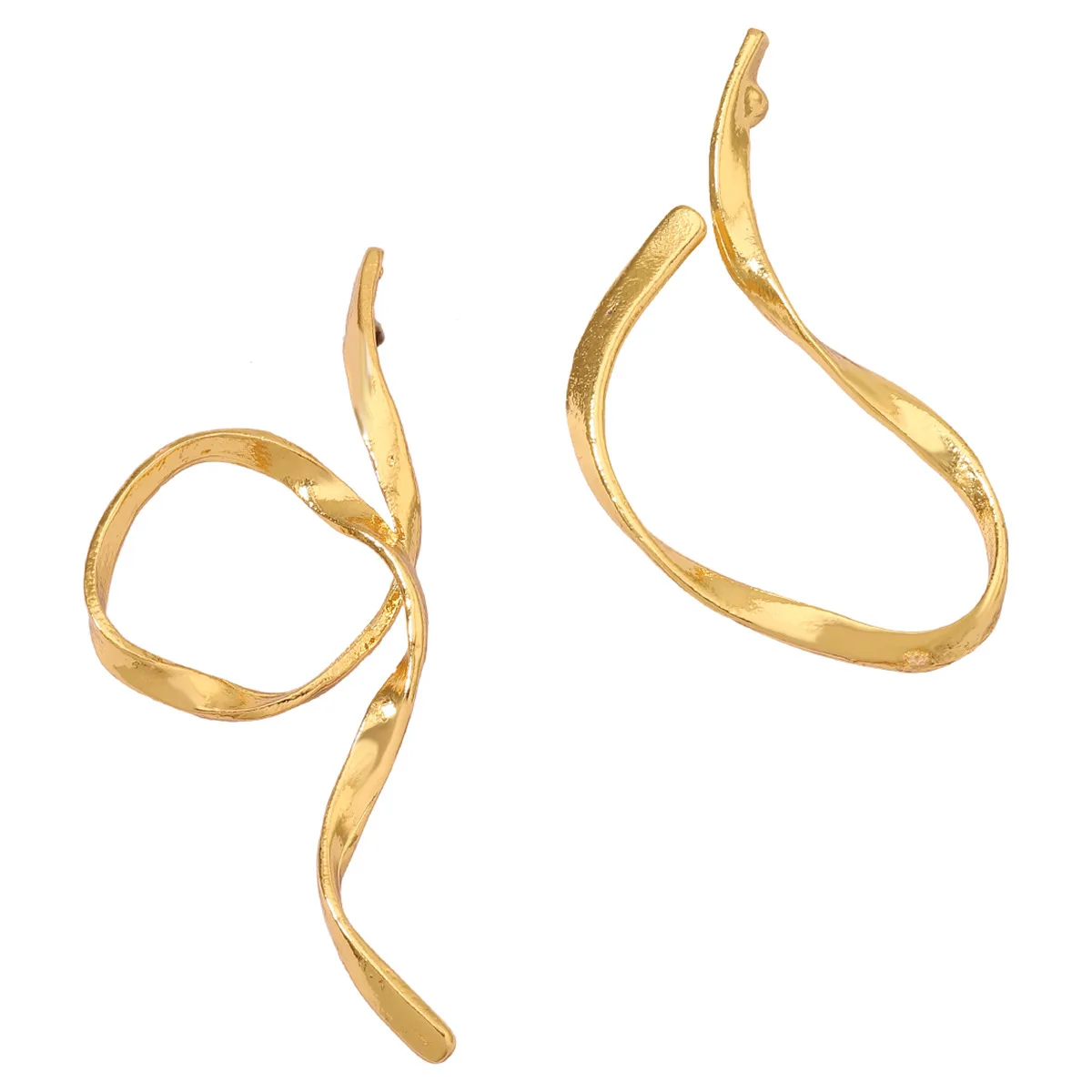 

Faionable Geometric Line Earrings Versatile Personali Jewelry Hoops Studs Dangle Earrings for Women Ele Luxury