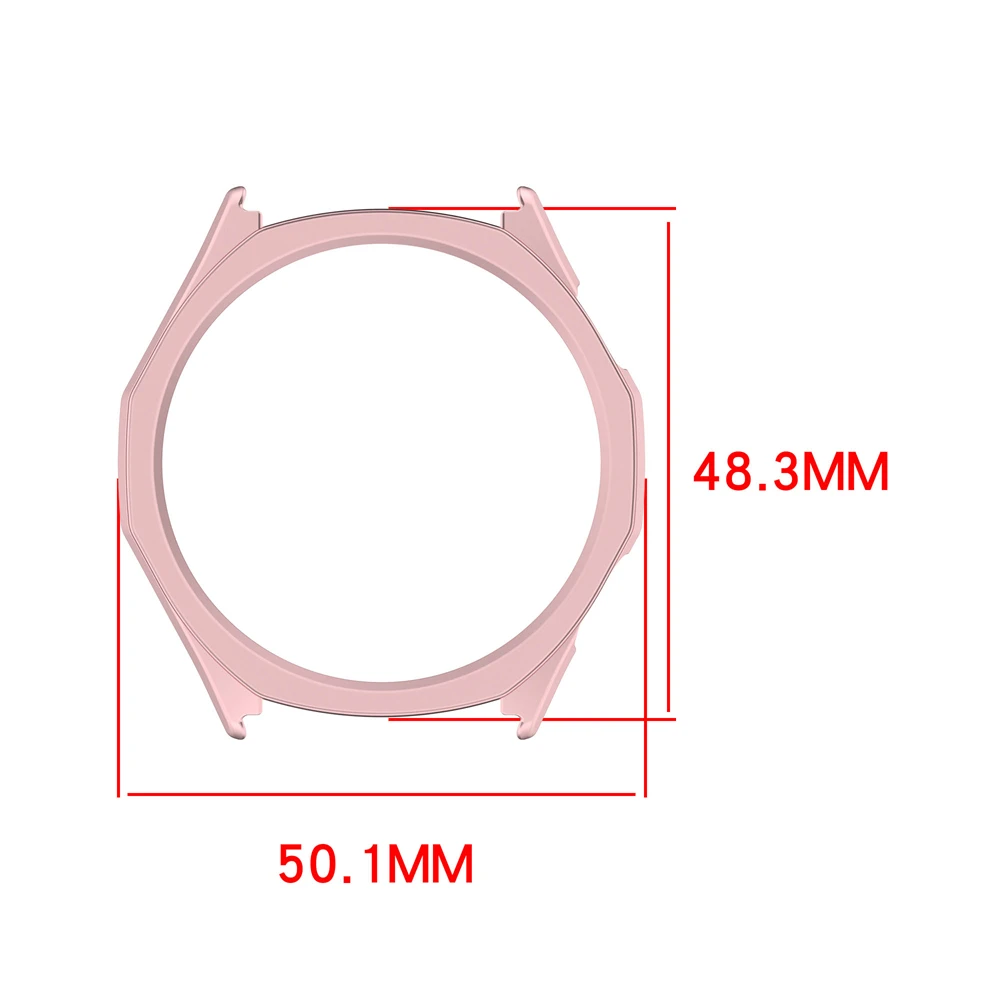 Protective case for Huawei Watch GT6 46MM half pack PC hollowed out case