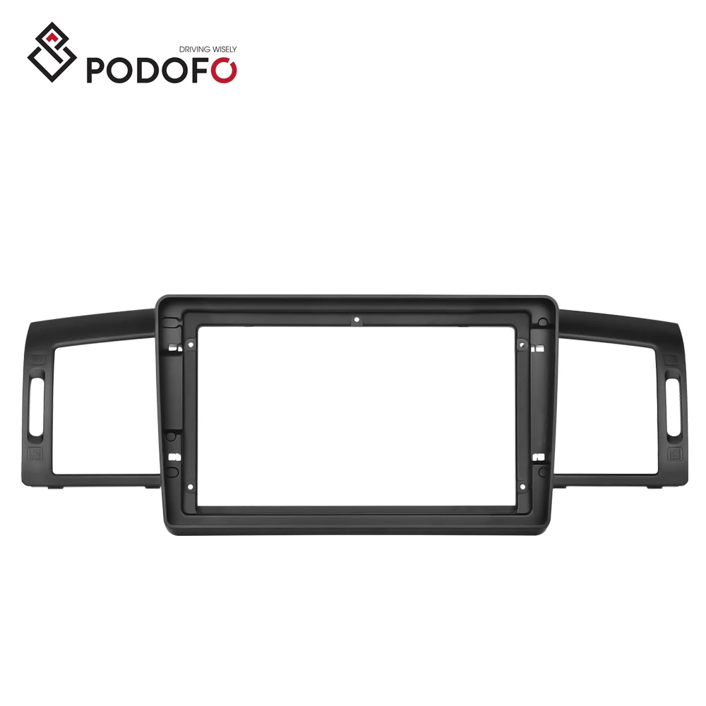 Podofo 9'' Car Radio Fascia Damage-free Special Kit Car DVD Player Frame For INFINITI M35 2007-2009/Nissan fuga 2005-2007