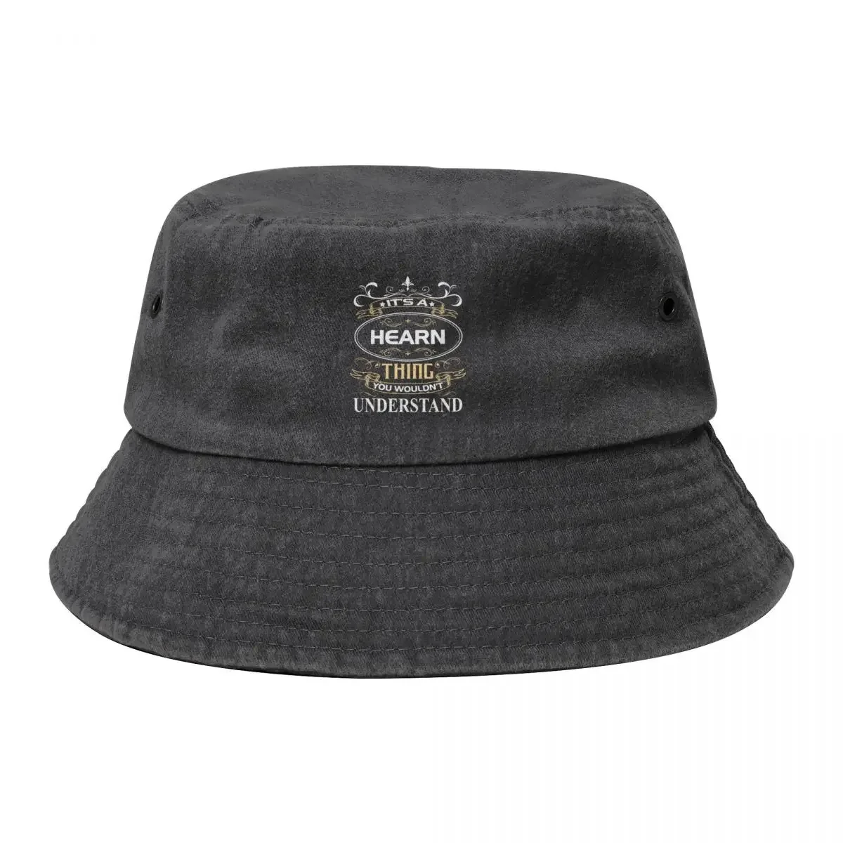 Hearn Name Shirt It's A Hearn Thing You Wouldn't Understand Bucket Hat Sports Cap Sunhat Mens Hats Women's