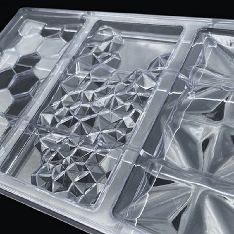 Chocolate Cadny Bar Mold Polycarbonate Chocolate Mould Plastic Baking Pastry Cake Mold Bonbon Confectionery Tool image 6
