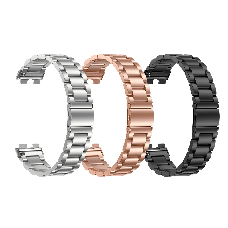 Metal Strap For Huawei Band 8 Band9 8/9/10 Smartwatch Steel Quick Release Watchband Bracelet Belt Wriststrap Accessories
