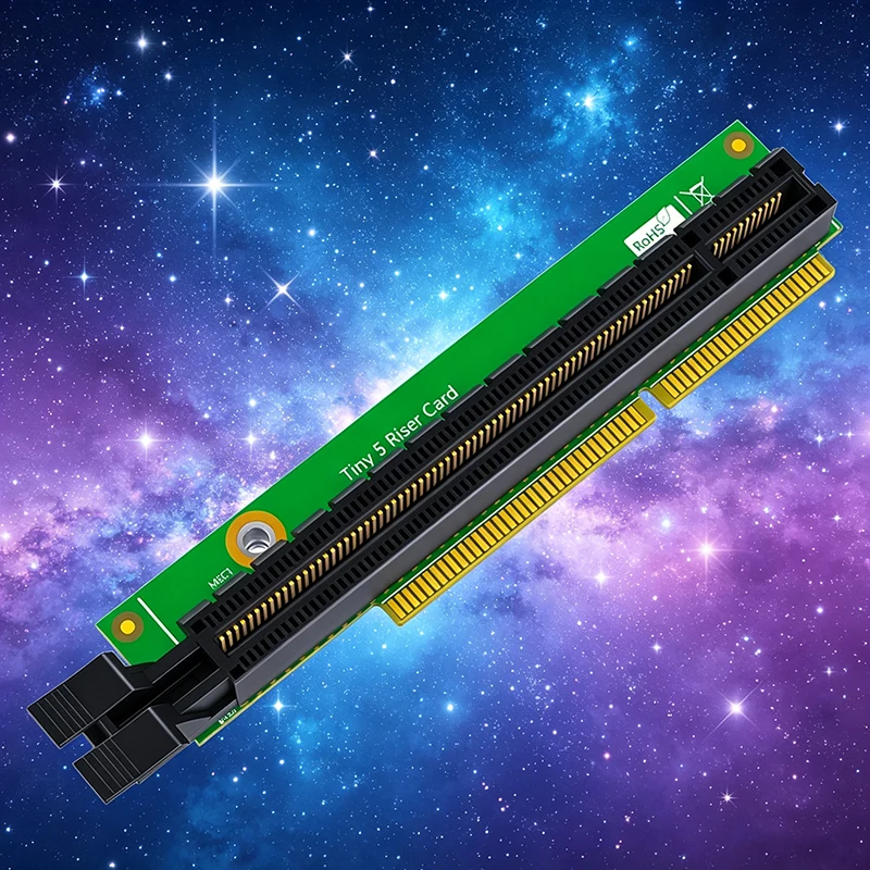 

НОВЫЙ Адаптер для видеокарты PCIe: Миниатюрный райзер PCIe 5.0 x16 для Lenovo ThinkCentre M920q, M920x, M910x, M720q – Компоненты и разъемы для компьютеров