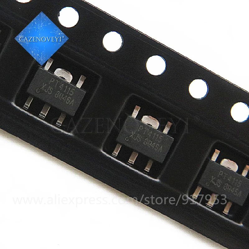 20pcs/lot New PT4115 SOT-89 4115 PT4115-89E Driver IC/step-down converter/LED constant current drive In Stock In Stock