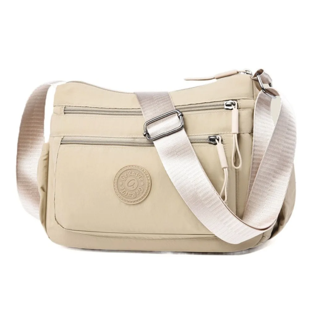 

Сумка через плечо из ткани Оксфорд с несколькими карманами, многослойная сумка для мамы большой вместимости, сумка для сообщений, большая вместительная сумка на плечо